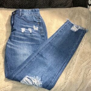 NWOT Ripped Jeans, Girls XL